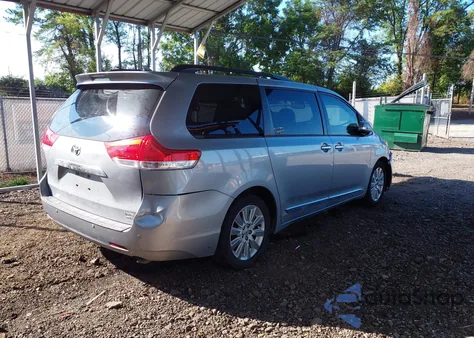 2013 Toyota Sienna Limited 7 Passenger from USA, damaged, VIN 5TDDK3DC7DS054979
